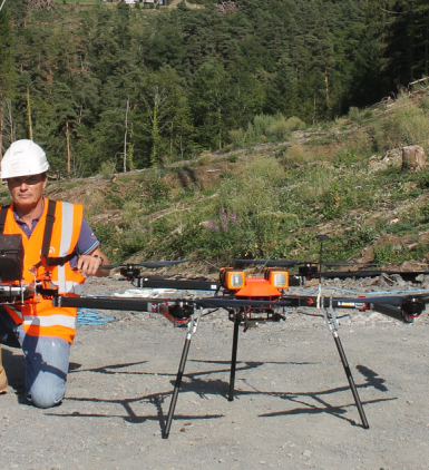 François-Xavier Lemoine Manager of the drones activity 