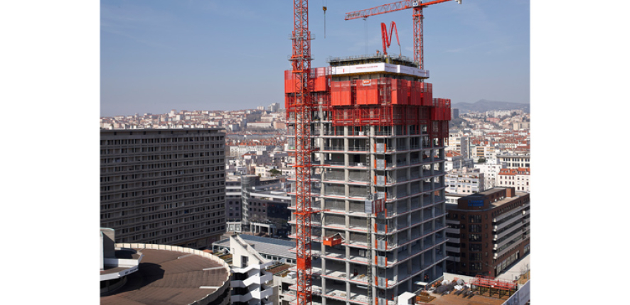 Incity tower in Lyon, France