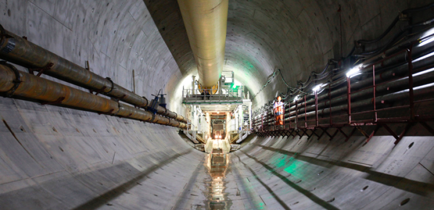 Tunnel XRL 820 à Hong Kong