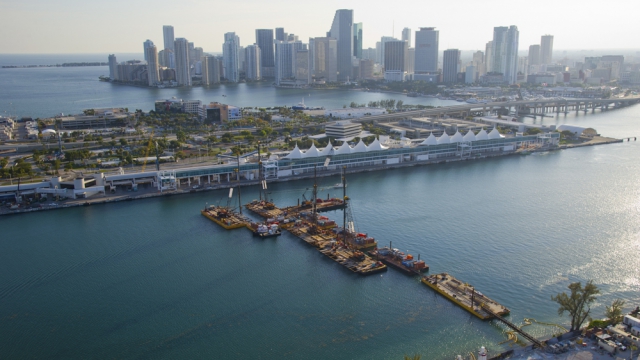 Le tunnel du port de Miami